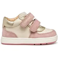 Geox Biglia Baby Trainers Beige,Blanc EU 24 Fille