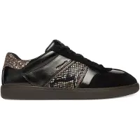 Tamaris Damen Leder Sneaker Schwarz