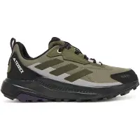 Adidas Chaussure basse 'Anylander' gris foncé / olive / noir / blanc
