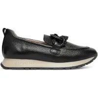 Hispanitas pour femme. HI254238 Mocassins en cuir Kansas Bolero noir (36), Plat, 1 à 3 cm, Aucun, Casuel