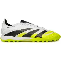 Adidas Chaussures de football Predator League TF hommes - Blanc nuage/Noir de base/Lucid Lemon