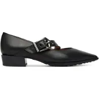 Hispanitas pour femme. HI254196 Chaussures en cuir Turin noir (38), 3 à 5 cm, Boucle, Casuel, Fête, Classique