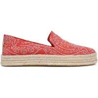 Toms Carolina Espadrilles Rouge EU 40 Femme