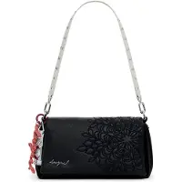 Desigual Sac Bandouliere SIERRA NARON MEDIUM FLAP femmes - Noir - Unique