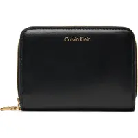 Calvin Klein Porte-monnaies 'RFID Monogram' noir