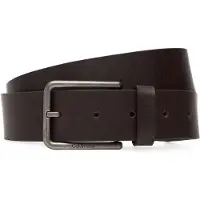 Calvin Klein Ceinture 'Warmth' brun foncé