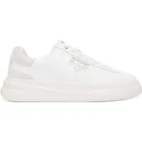 GUESS Baskets basses 'Elba' gris clair / blanc
