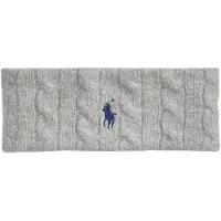 Ralph Lauren pour femme. 455981426002 Bandeau à cheveux en laine et cachemire gris (OSFA), Casuel