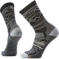 Smartwool Hike Light Cushion Mountain Range Crew Socks Gris EU 46-49