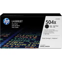 HP 504X 2-pack High Yield Black Original LaserJet Toner Cartridges Cartouche de toner 2 pièce(s)