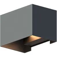 Calex , applique murale Venice, faisceau lumineux réglable, anthracite