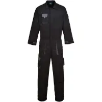 Portwest TX15 Texo Kontrast Combinaison Noir Gr. XL