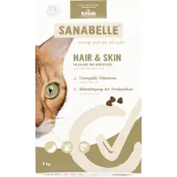 Sanabelle Hair Skin 8 kg dla kotów wspomagająca kondycję sierści i skóry