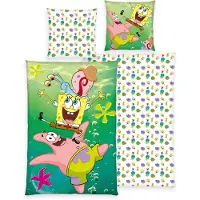 Spongebob Squarepants Parure de lit de - - Patrick - Gary - pour Indifférent - multicolore - Taille Standard