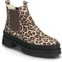 Angulus Bottes d'Hiver - Beige Leo/Brown Élastique - - 37 - Bottes d'Hiver