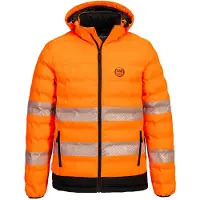 Portwest Doudoune Chauffante Haute Visibilité Par Ultrasons - Taille Xl - Orange/noir -