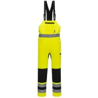 Portwest Cotte à Bretelles Pw3 Haute-visibilité - Taille 6xl - Jaune/noir -