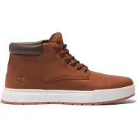 Timberland Bottines à lacets 'Maple Grove' marron / brun foncé / noir / blanc cassé