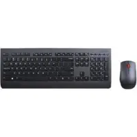 Lenovo Sans fil professionnel (DE, Filaire), Clavier, Noir