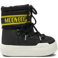 Moon Boot - Bottes après-ski - Jr Park Boot Black - Taille Enfant 30 - Noir