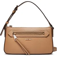 DKNY Bryant Ave Tz Demi Shoulder Bag Beige