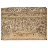 Michael Kors pour femme. 32H9TJ6D1L Porte-cartes en or Jet Set (OSFA), Doré, Casuel, Cuir