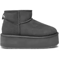 Emu australia Stinger Micro Flatform Boots Noir EU 42 Femme