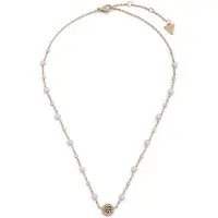 GUESS Tiny Pearly Jubn05515 Necklace Doré Femme