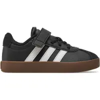 Adidas Vl Court 3.0 Elastic C Trainers Noir EU 31 1/2 Enfants