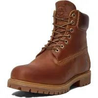 Timberland Bottines à lacets 'TB1270942141 Premium 6 INCH LACE UP WATERPROOF BOOT BROWN' marron