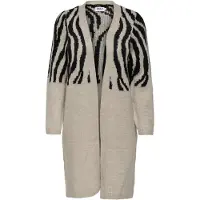 ONLY Cardigan 'ONLJADE' greige / noir