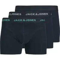Jack & Jones Boxers 'JACCONOR' bleu foncé / jade / blanc