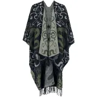 Harry Potter Gilets & Ponchos de - Serpentard - Oversize - Standard - pour Femme - multicolore - Taille Standard