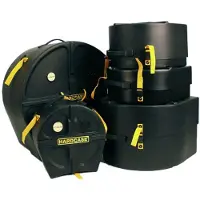 Hardcase Rock Fusion Drum Kit Case Set with 16" Floor Tom