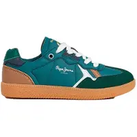 Pepe Jeans Ball One Trainers Vert,Bleu EU 37 Garçon