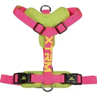 Nayeco X-trm Cronos Neon Flash harnais pour chien Rose 25 mm x 60-100 cm Rose 25 mm x 60-100 cm