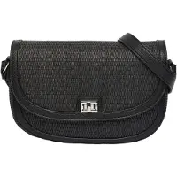 s.Oliver sac à épaule bandoulière Saddle-Bag Grey / Black noir