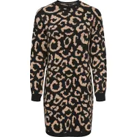 ONLY Robes en maille 'ONLJADE' sable / noir