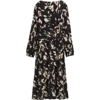 Tom Tailor Robe jaune / noir