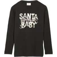 s.Oliver T-Shirt noir / blanc