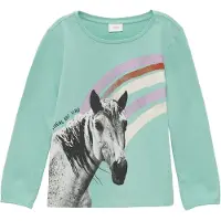 s.Oliver T-Shirt turquoise / mélange de couleurs