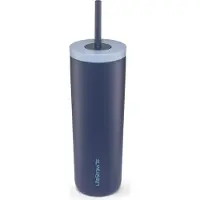LifeStraw Go Series Tumbler, 500ml, mug isotherme, bleu foncé