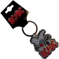 AC/DC Rock Off officially Licensed Products Fly On The Wall keyring Keychain One Size