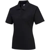 Portwest B209 Damen Naples Polo-Shirt Black Gr. XS