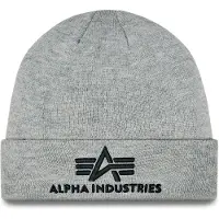 Alpha industries Bonnet '3D' gris