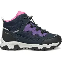 Geox Bottes à cheville Magnetar Fille Bleu Marine/violet