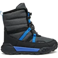 Geox Bottes d'Hiver - J Trekkyup B ABX - Gris/Royal - - 33 - Bottes d'Hiver