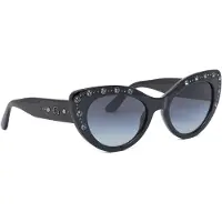 GUESS GU00163 01B shiny black 54/20/140 Damen Sonnenbrillen