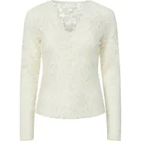 Y.A.S T-shirt 'YASLacey' crème