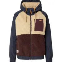 Iriedaily Veste mi-saison 'Arctikmix' crème / bleu marine / chocolat